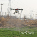 Drone en pulvérisation agricole de 20 litres pour fumigation des pesticides